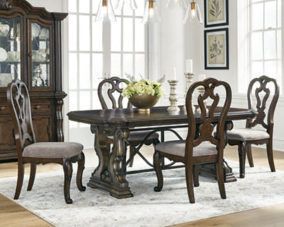 Maylee Dining Room Set - Romeo & Juliet Furniture (Warren,MI)