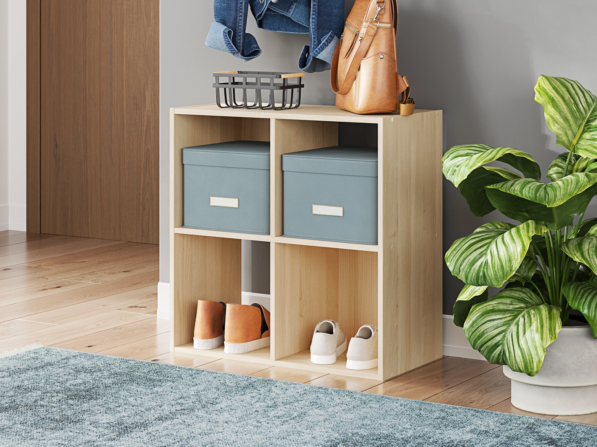 Piperton Cube Organizer - Romeo & Juliet Furniture (Warren,MI)