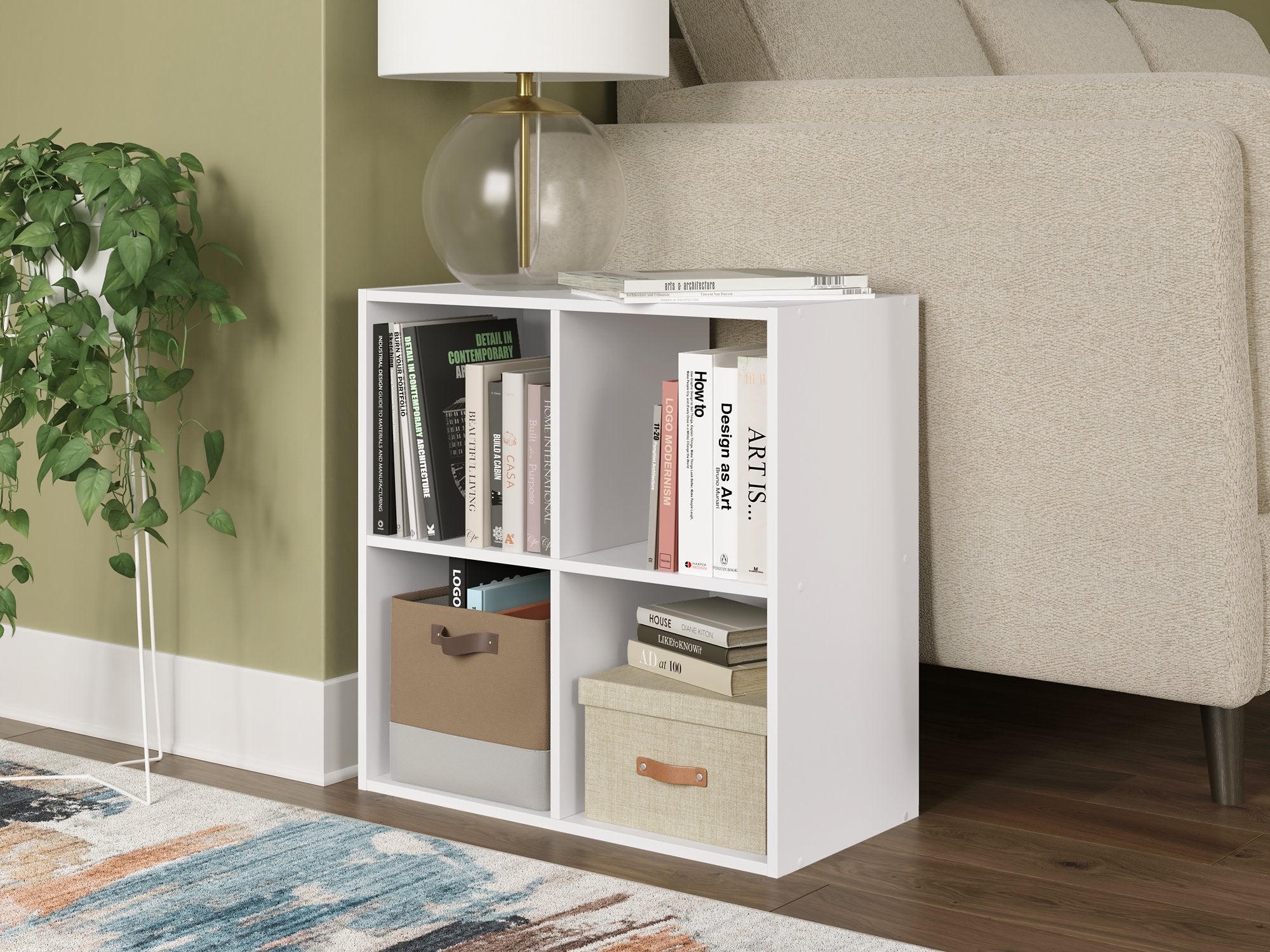 Onita Four Cube Organizer - Romeo & Juliet Furniture (Warren,MI)