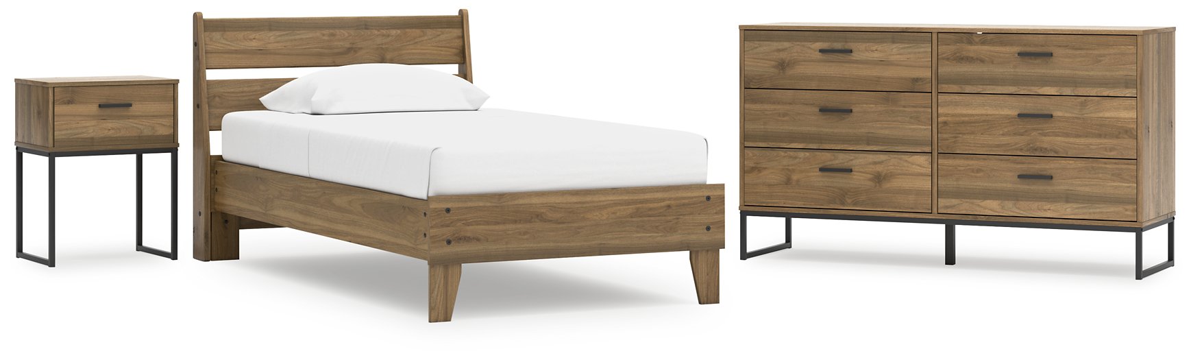Deanlow Bedroom Package - Romeo & Juliet Furniture (Warren,MI)