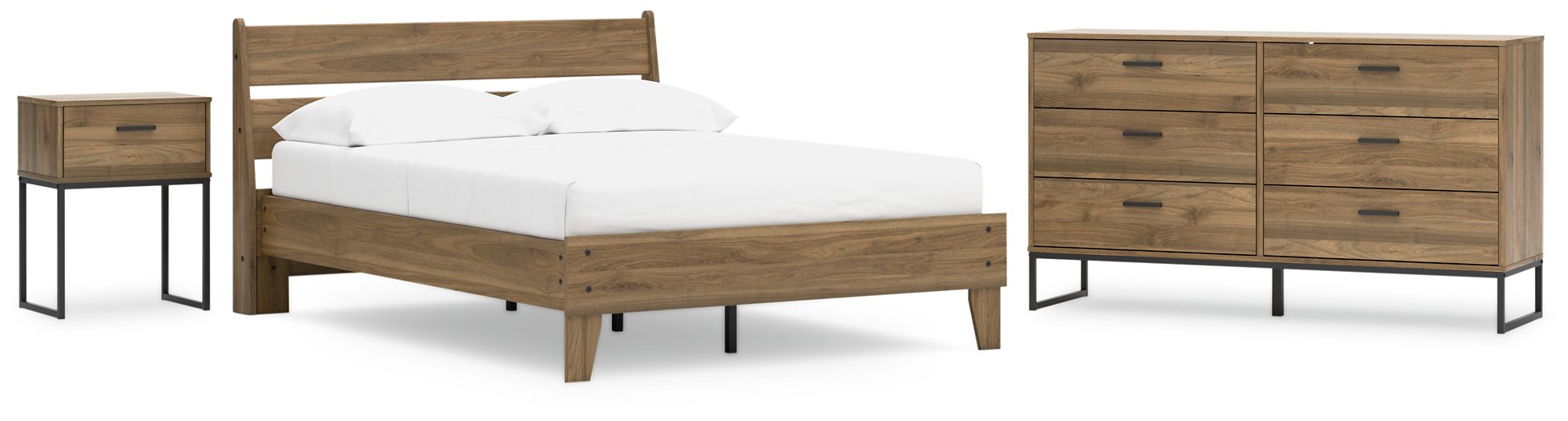 Deanlow Bedroom Package - Romeo & Juliet Furniture (Warren,MI)