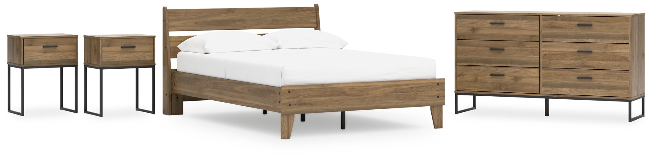 Deanlow Bedroom Package - Romeo & Juliet Furniture (Warren,MI)