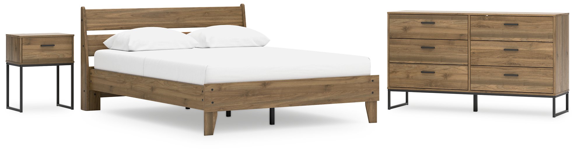 Deanlow Bedroom Package - Romeo & Juliet Furniture (Warren,MI)