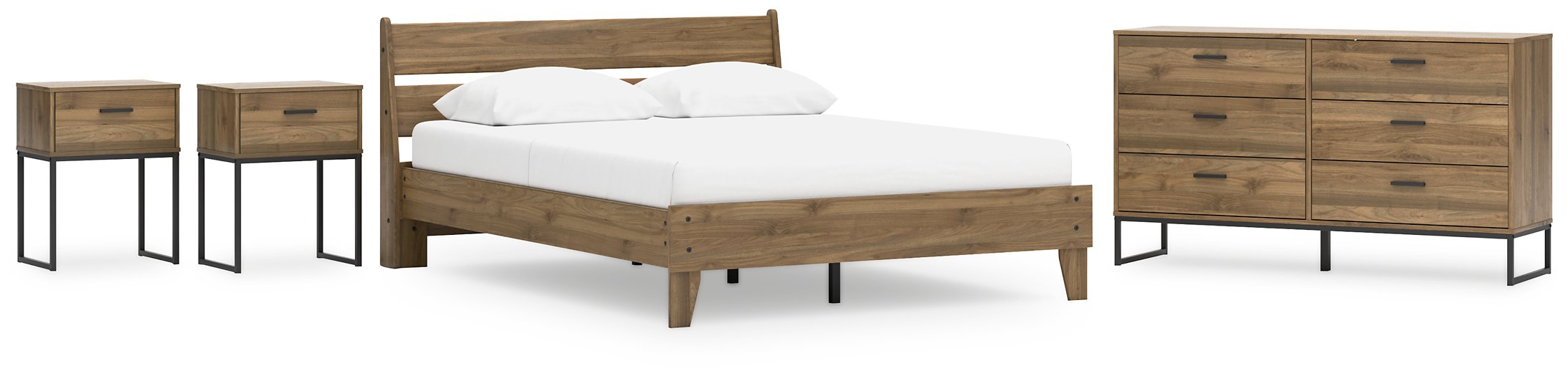 Deanlow Bedroom Package - Romeo & Juliet Furniture (Warren,MI)
