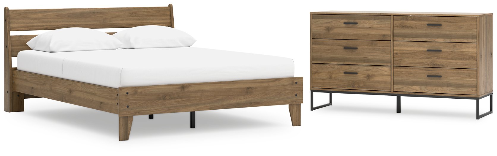 Deanlow Bedroom Package - Romeo & Juliet Furniture (Warren,MI)