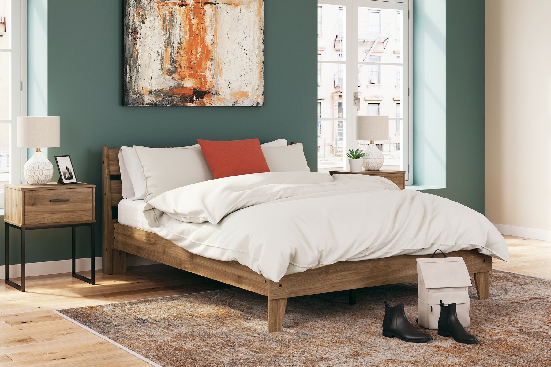 Deanlow Bed - Romeo & Juliet Furniture (Warren,MI)
