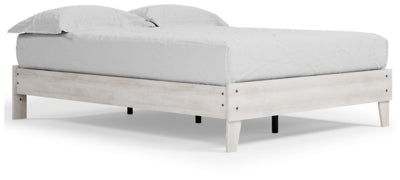 Shawburn Queen Platform Bed - Romeo & Juliet Furniture (Warren,MI)