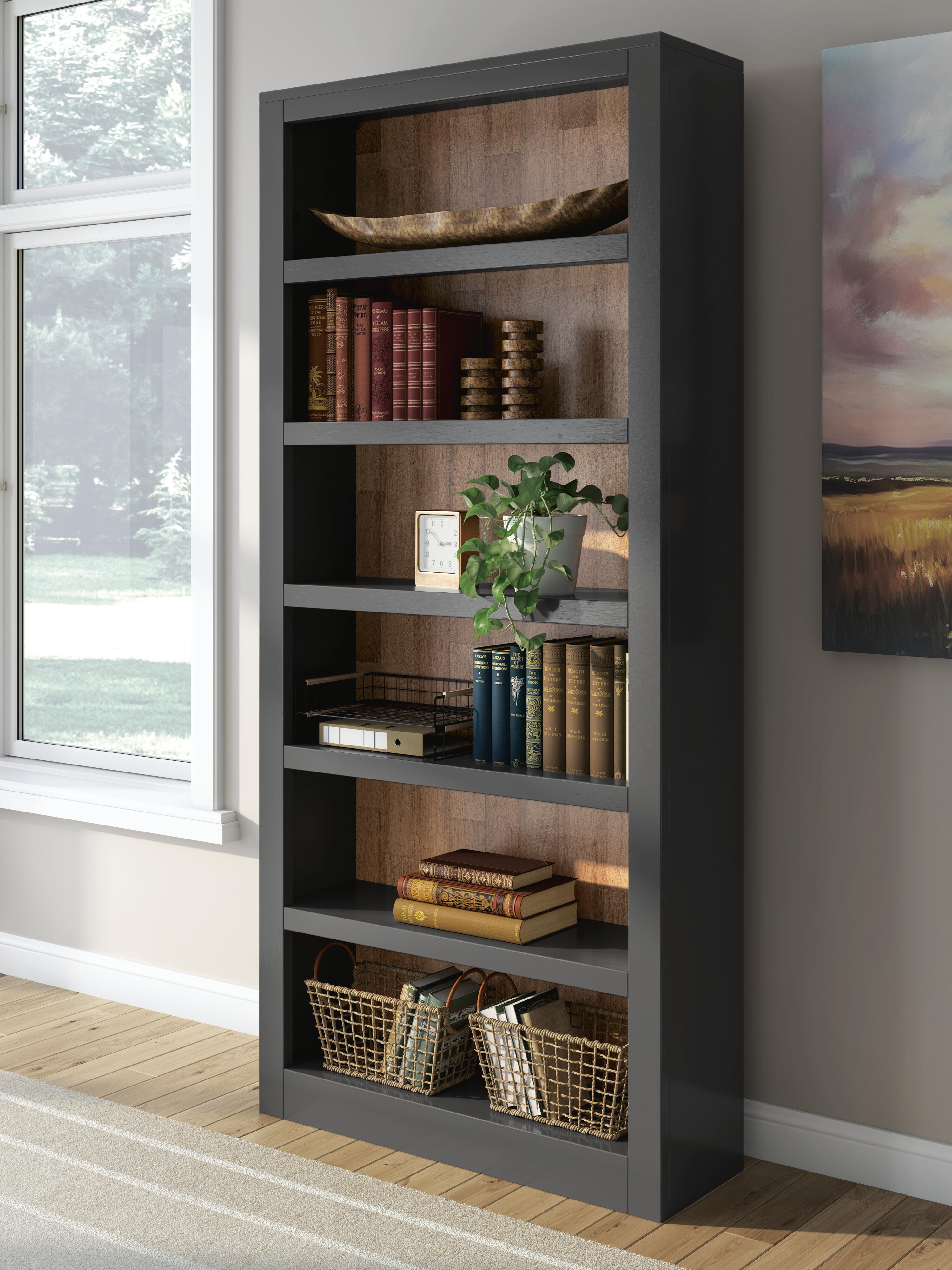 Wildenauer 75" Bookcase - Romeo & Juliet Furniture (Warren,MI)