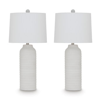 Vauville Table Lamp (Set of 2) - Romeo & Juliet Furniture (Warren,MI)
