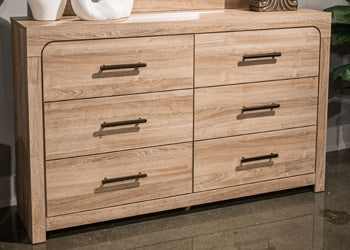 Kinlanni Dresser and Mirror - Romeo & Juliet Furniture (Warren,MI)