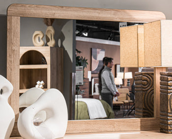 Kinlanni Bedroom Mirror - Romeo & Juliet Furniture (Warren,MI)