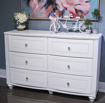 Kozlani Dresser and Mirror - Romeo & Juliet Furniture (Warren,MI)