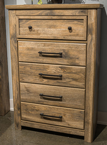 Rusticott Chest of Drawers - Romeo & Juliet Furniture (Warren,MI)