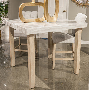Larawyn Counter Height Dining Table - Romeo & Juliet Furniture (Warren,MI)