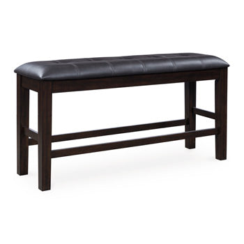 Haddigan Counter Height Dining Bench - Romeo & Juliet Furniture (Warren,MI)