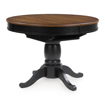 Clorazi Dining Butterfly Extension Table - Romeo & Juliet Furniture (Warren,MI)