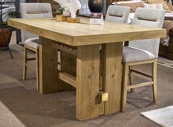 Lasinger Counter Height Dining Table - Romeo & Juliet Furniture (Warren,MI)