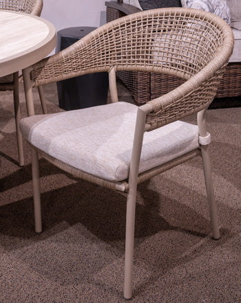 Orchard Beach Outdoor Arm Chair with Cushion (Set of 4) - Romeo & Juliet Furniture (Warren,MI)