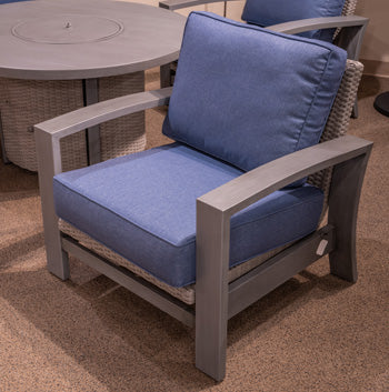 Half Moon Beach Outdoor Spring Lounge Chair - Romeo & Juliet Furniture (Warren,MI)