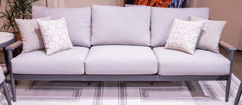 Ocean Beach Outdoor Sofa with Cushion - Romeo & Juliet Furniture (Warren,MI)