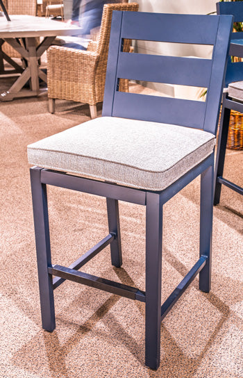 East Beach Outdoor Counter Height Bar Stool (Set of 2) - Romeo & Juliet Furniture (Warren,MI)