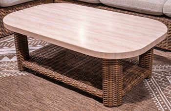 Dolan Creek Outdoor Coffee Table - Romeo & Juliet Furniture (Warren,MI)