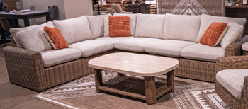 Dolan Creek Outdoor Sectional - Romeo & Juliet Furniture (Warren,MI)