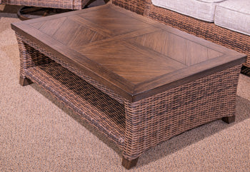 Monterey Point Outdoor Coffee Table - Romeo & Juliet Furniture (Warren,MI)