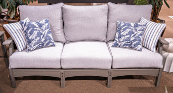 Cove Beach Outdoor Sofa with Cushion - Romeo & Juliet Furniture (Warren,MI)