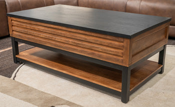 Kallari Lift-Top Coffee Table - Romeo & Juliet Furniture (Warren,MI)