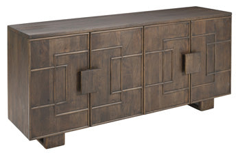 Cato Accent Cabinet - Romeo & Juliet Furniture (Warren,MI)