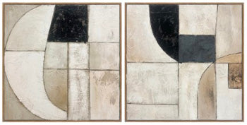 Bexlen Wall Art (Set of 2) - Romeo & Juliet Furniture (Warren,MI)