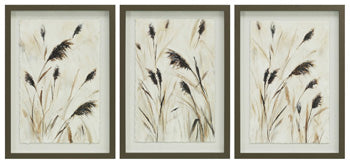 Honslow Wall Art (Set of 3) - Romeo & Juliet Furniture (Warren,MI)