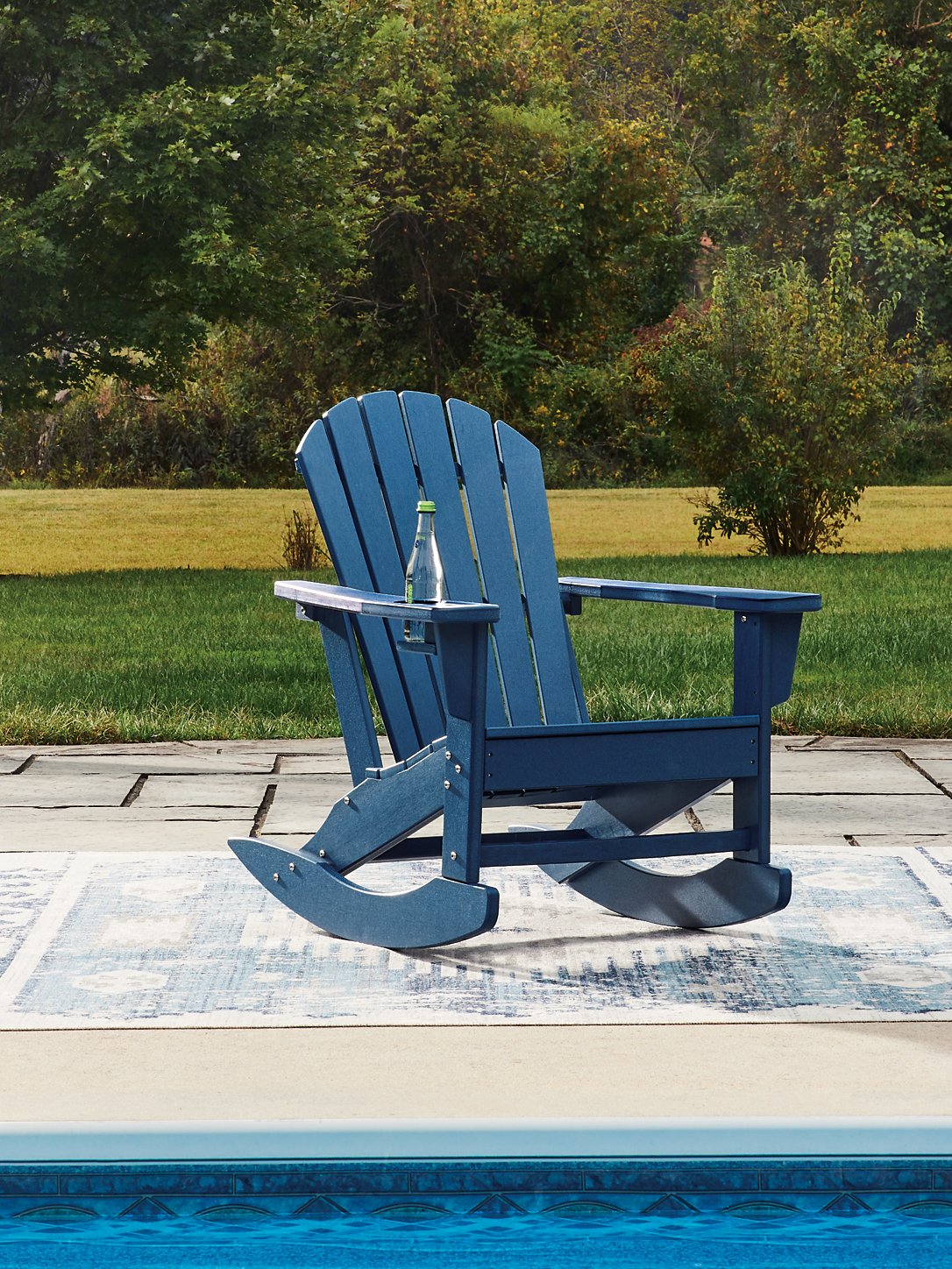 Sundown Shores Outdoor Rocking Chair - Romeo & Juliet Furniture (Warren,MI)