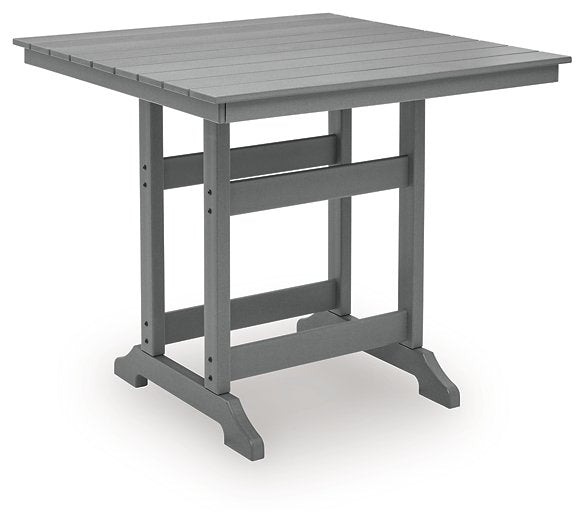 Sanctuary Beach Outdoor Counter Height Dining Table - Romeo & Juliet Furniture (Warren,MI)