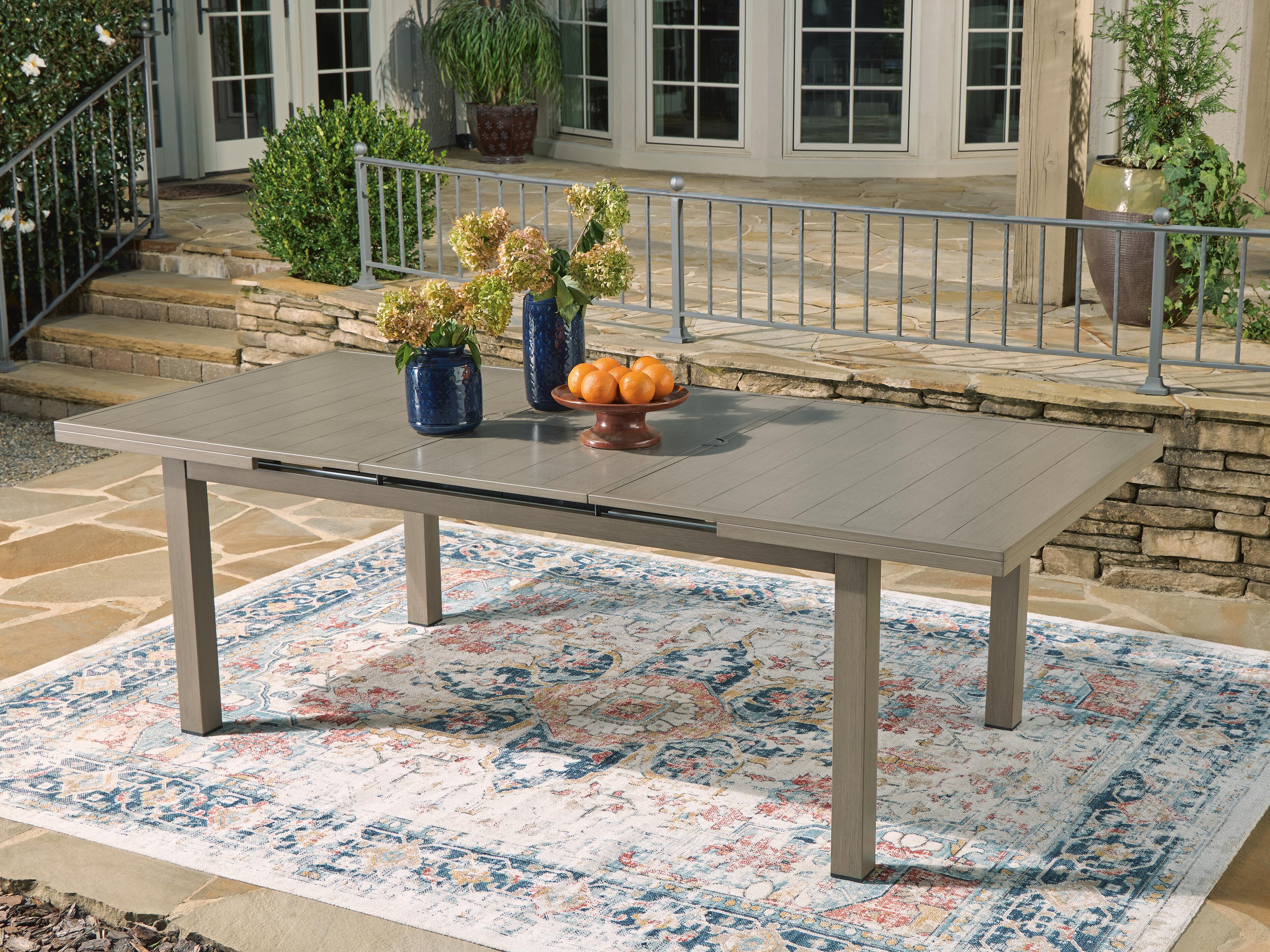 Beach Front Outdoor Dining Table - Romeo & Juliet Furniture (Warren,MI)