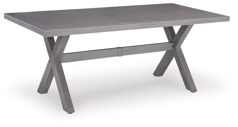 Half Moon Beach Outdoor Dining Table - Romeo & Juliet Furniture (Warren,MI)