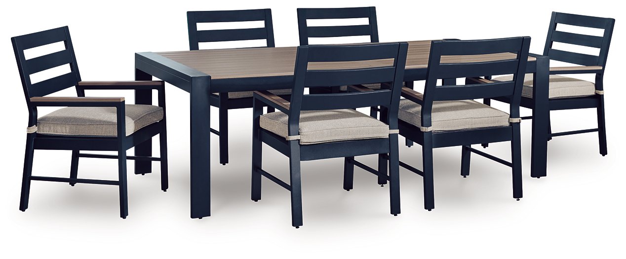 East Beach Outdoor Dining Set - Romeo & Juliet Furniture (Warren,MI)