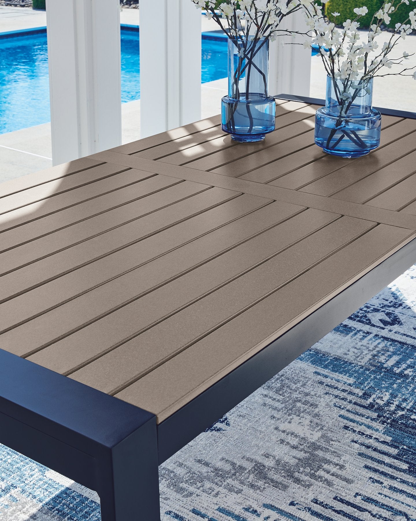 East Beach Outdoor Dining Set - Romeo & Juliet Furniture (Warren,MI)