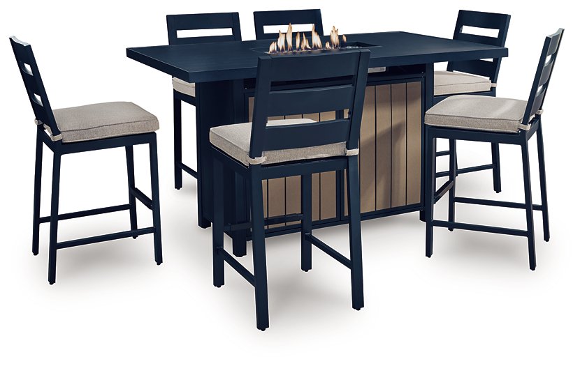 East Beach Outdoor Dining Set - Romeo & Juliet Furniture (Warren,MI)