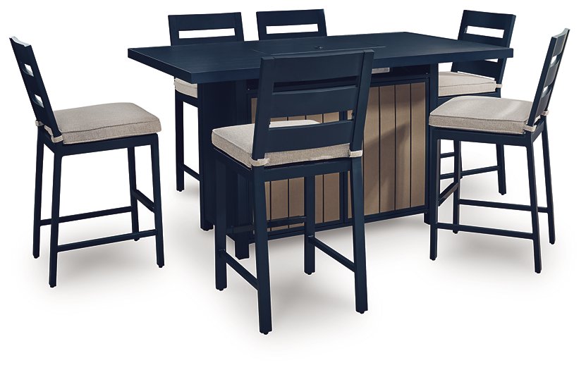 East Beach Outdoor Dining Set - Romeo & Juliet Furniture (Warren,MI)