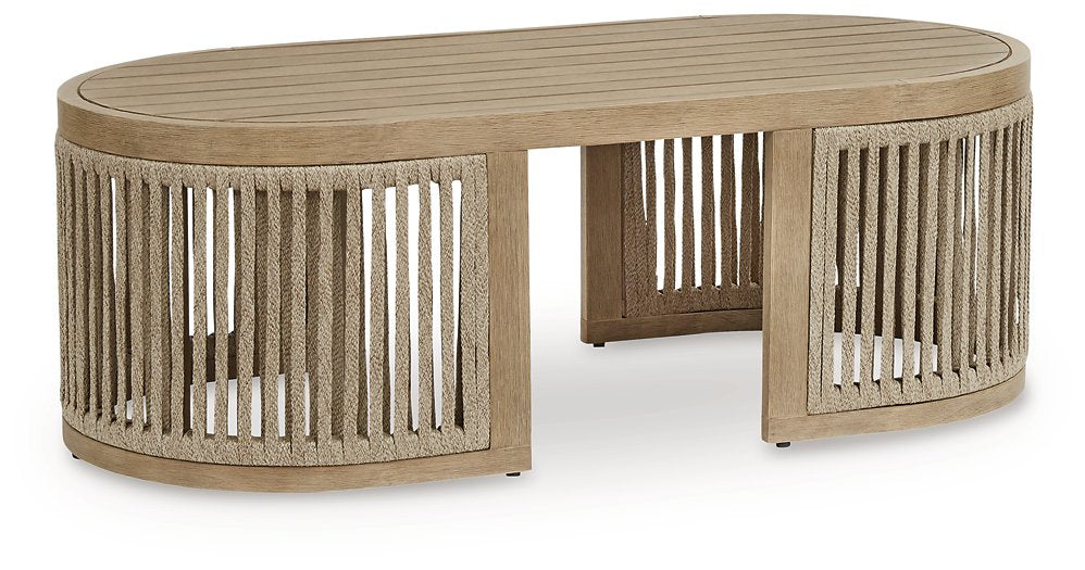 Serena Shores Outdoor Coffee Table - Romeo & Juliet Furniture (Warren,MI)