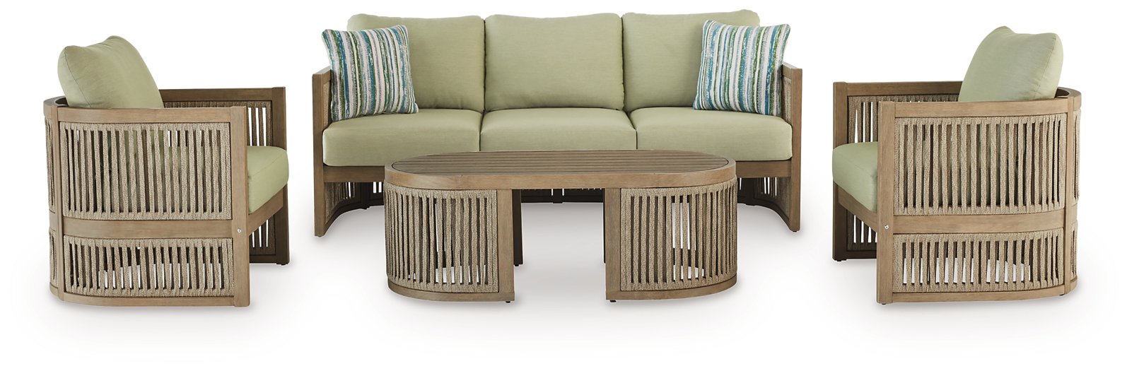 Serena Shores Outdoor Seating Set - Romeo & Juliet Furniture (Warren,MI)