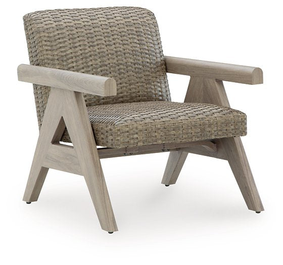 Cliff Trails Outdoor Rocking Lounge Chair - Romeo & Juliet Furniture (Warren,MI)