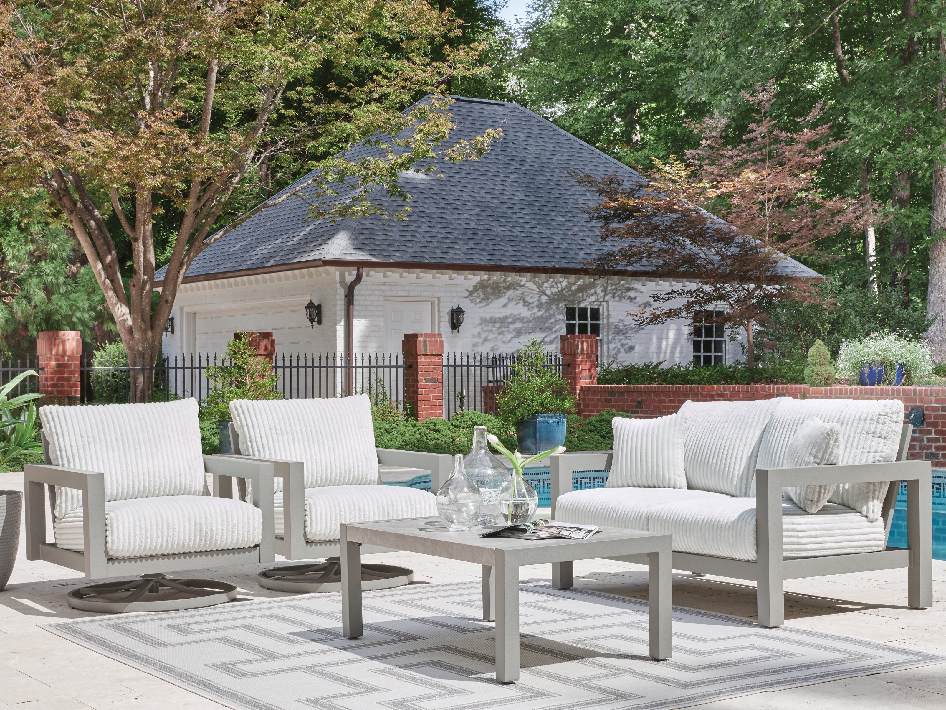 Hurley Park Outdoor Package - Romeo & Juliet Furniture (Warren,MI)