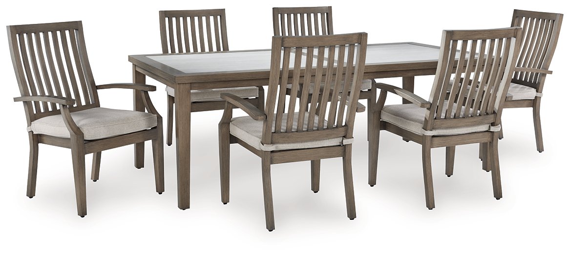 Rainier Ranch Outdoor Dining Package - Romeo & Juliet Furniture (Warren,MI)