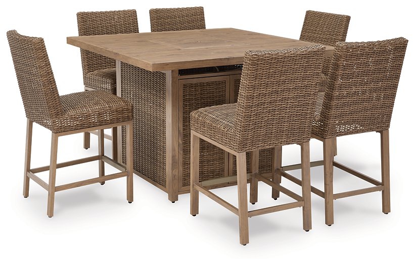 Walton Bridge Outdoor Dining Set - Romeo & Juliet Furniture (Warren,MI)