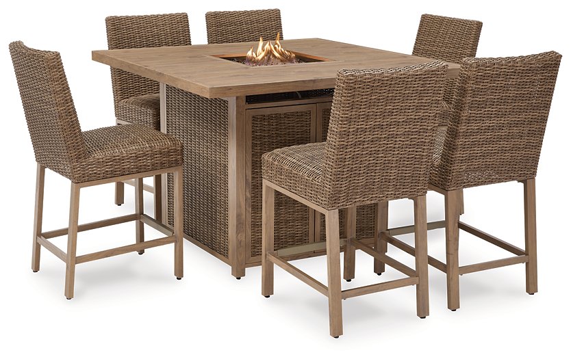 Walton Bridge Outdoor Dining Set - Romeo & Juliet Furniture (Warren,MI)