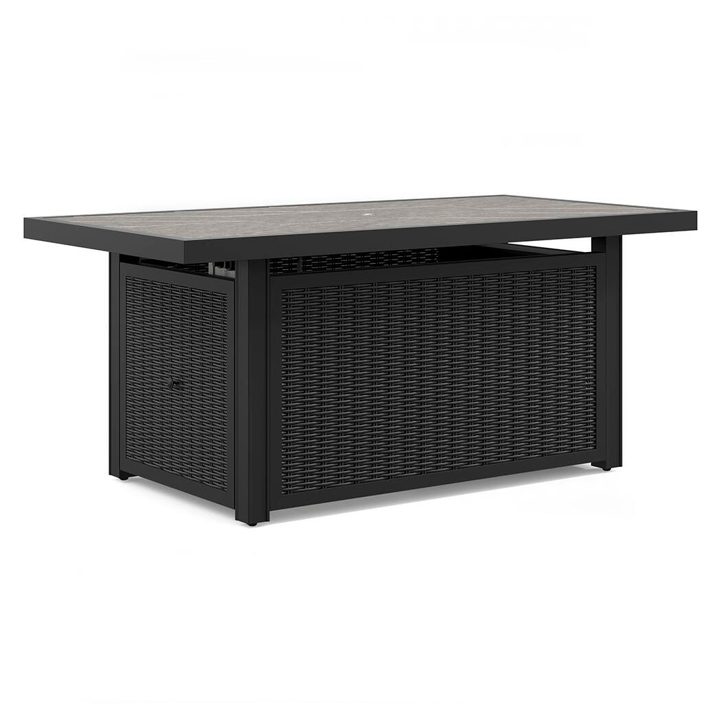 Beachcroft Outdoor Fire Pit Table - Romeo & Juliet Furniture (Warren,MI)