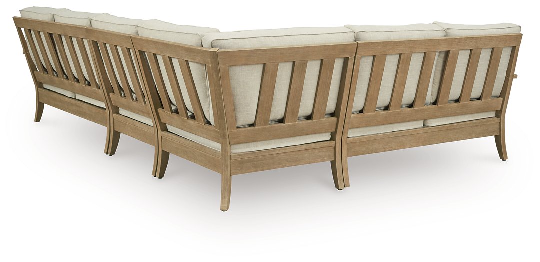 Clare View Outdoor Sectional - Romeo & Juliet Furniture (Warren,MI)